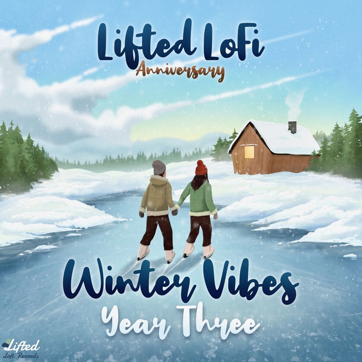 Album cover of Lifted LoFi Anniversary: Winter Vibes, Year Three