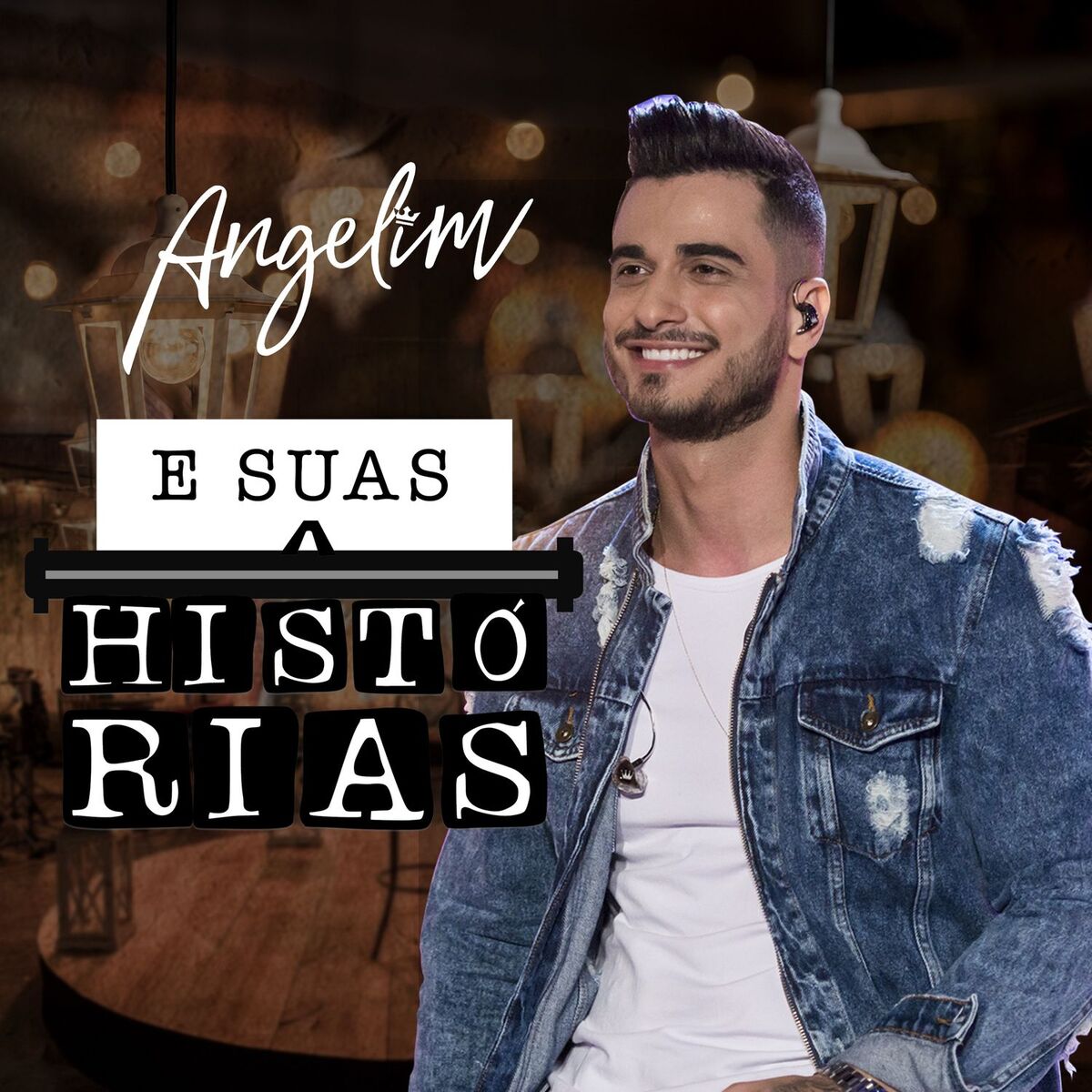Album cover of Angelim e Suas Histórias (Ao Vivo)