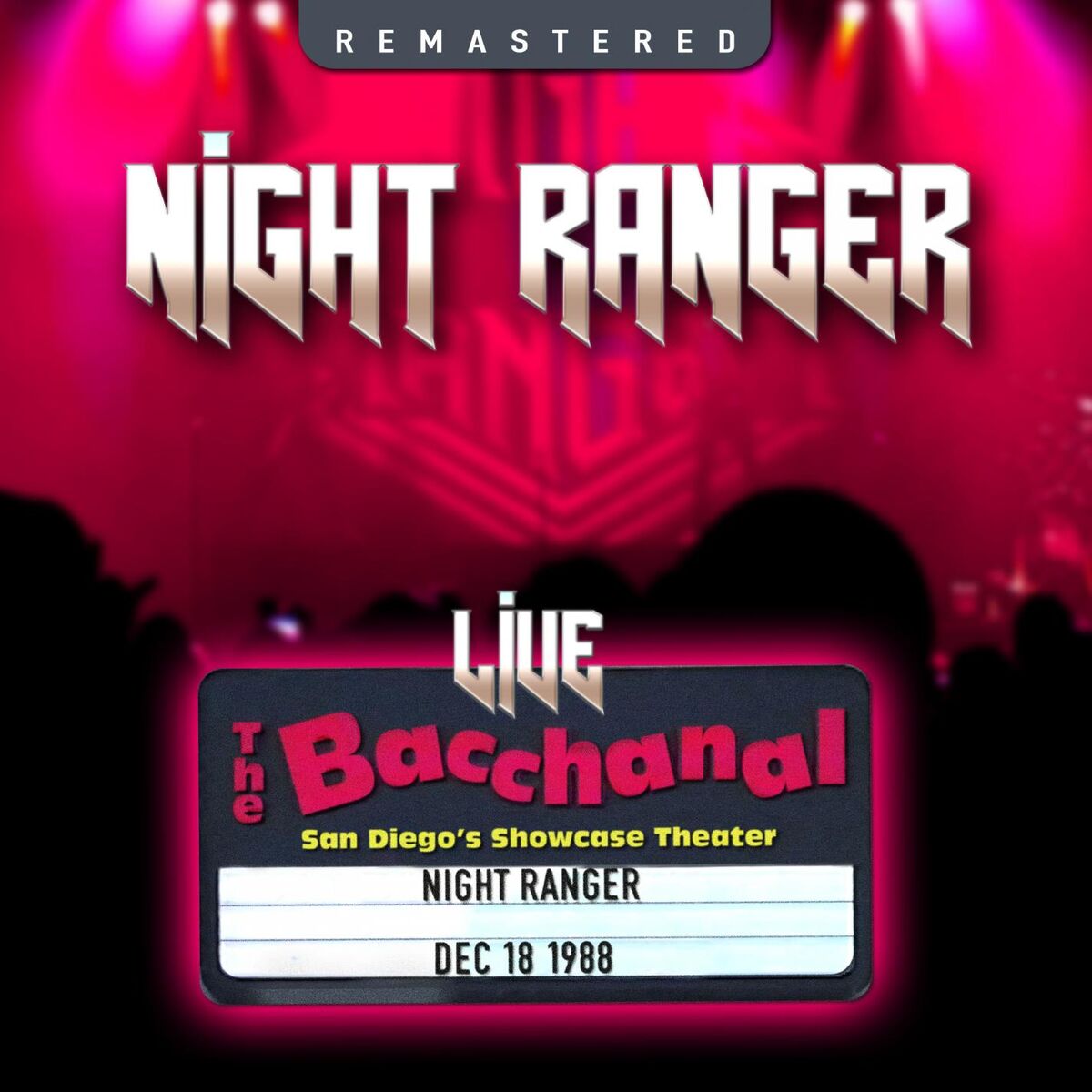 Album cover of The Bacchanal, San Diego, CA 18 Dec '88 (Live & Remastered)