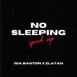 Cover of No Sleeping (Sped Up)