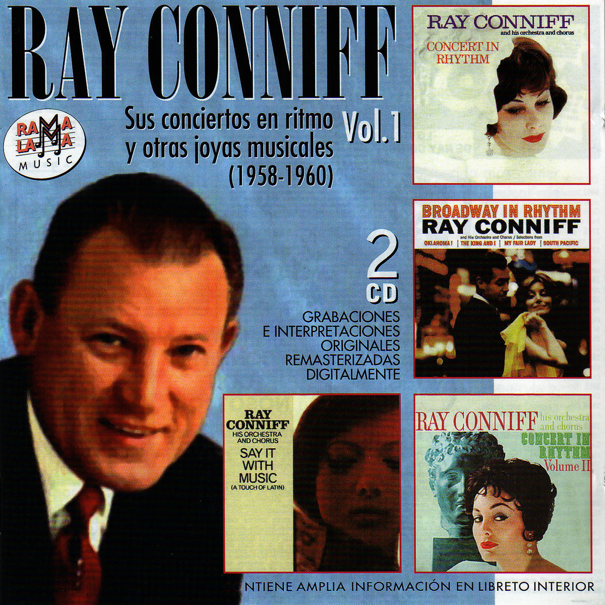 Album cover of Ray Conniff. Sus Conciertos en Ritmo y Otras Joyas Musicales Vol.1 (1958-1960)