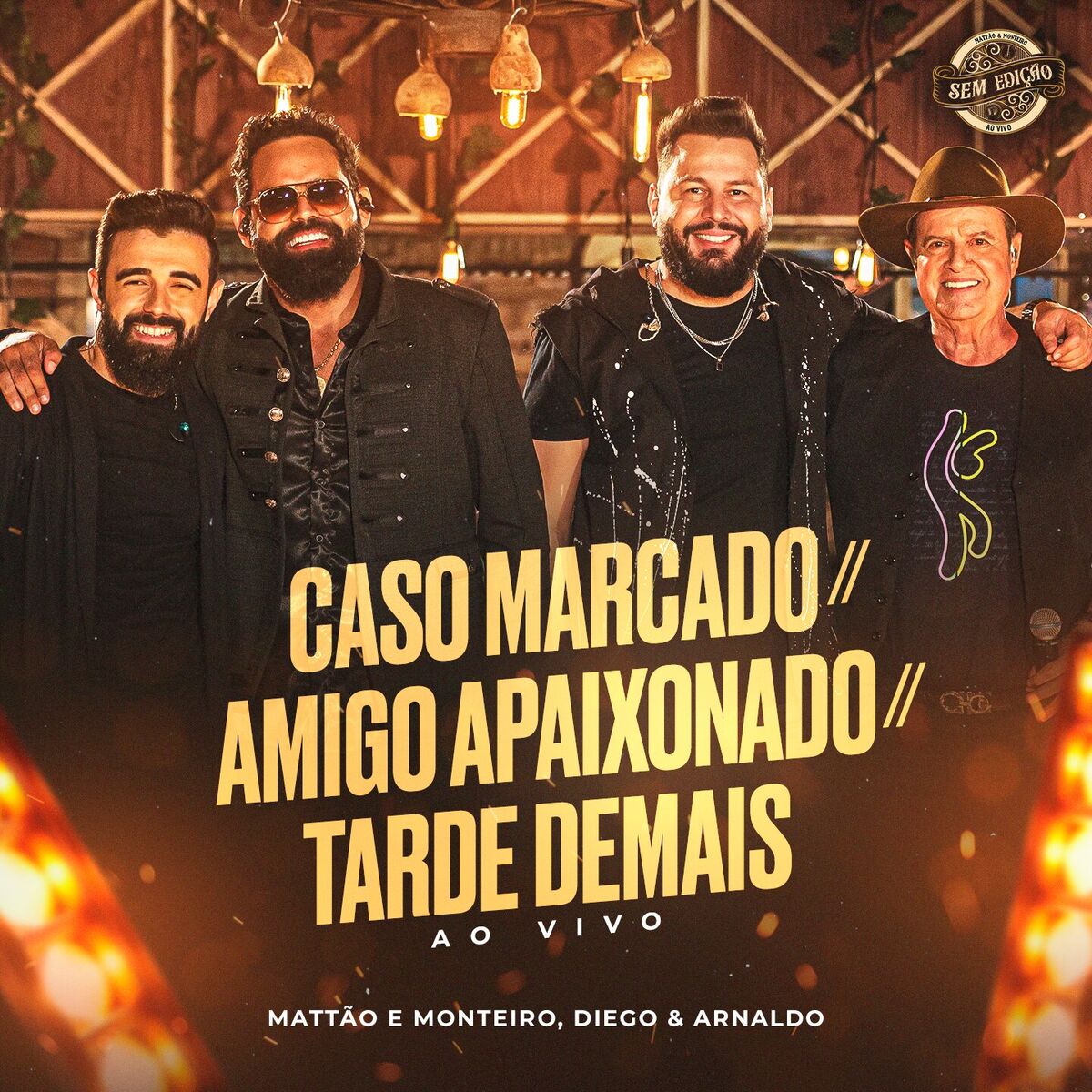 Album cover of Caso Marcado / Amigo Apaixonado / Tarde Demais