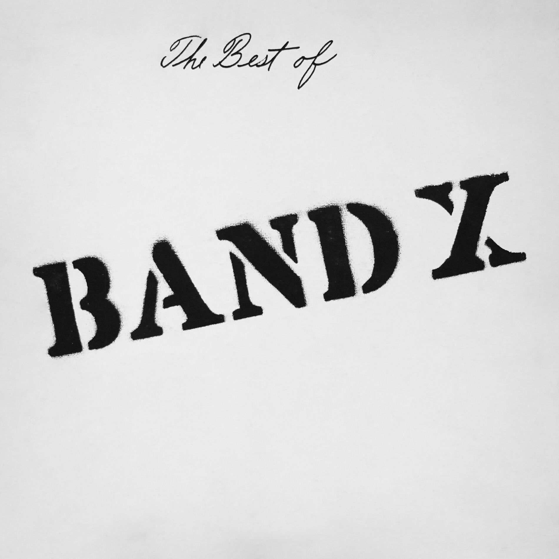 Album cover of The Best of Band X