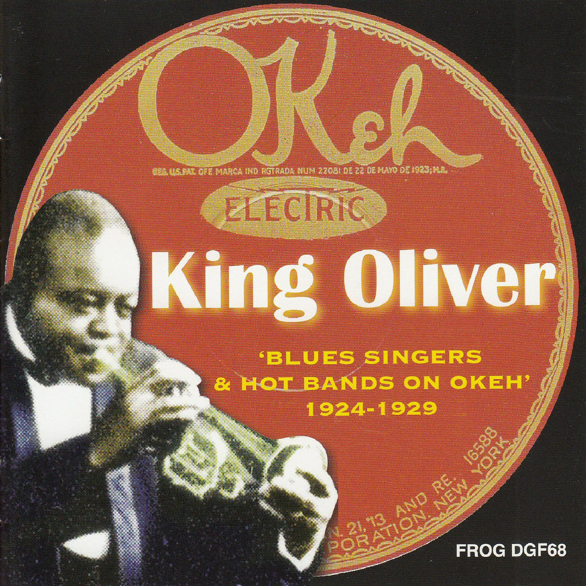 Album cover of Blues Singers & Hot Bands on Okeh 1924-1929