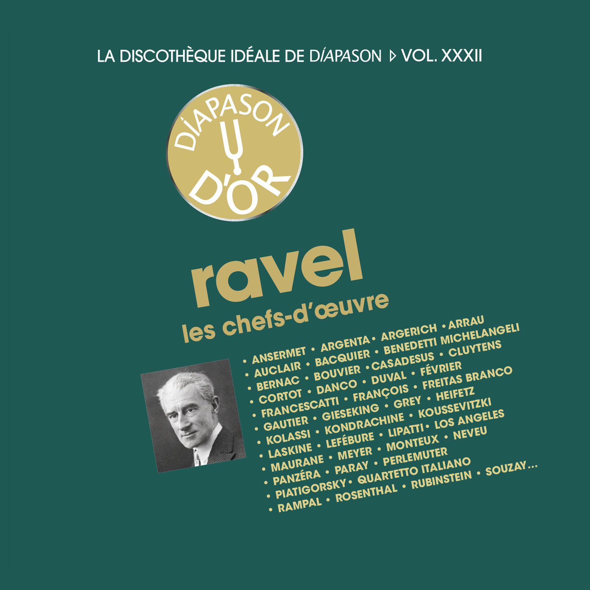 Album cover of Ravel: Les chefs-d'œuvre - La discothèque idéale de Diapason, Vol. 32