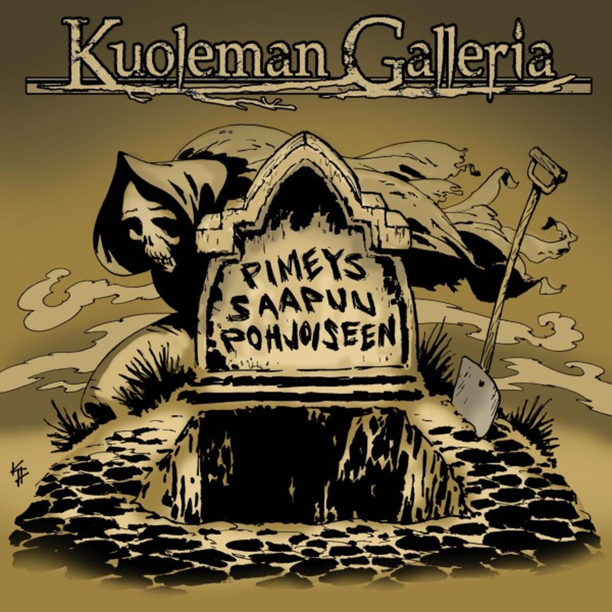 Album cover of Pimeys saapuu pohjoiseen