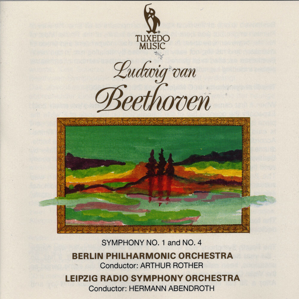 Picture of Beethoven: Symphony No. 1, Op. 21 & No. 4, Op. 60