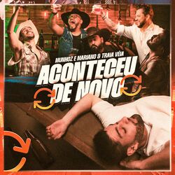 Cover of Aconteceu de novo (Ao vivo)