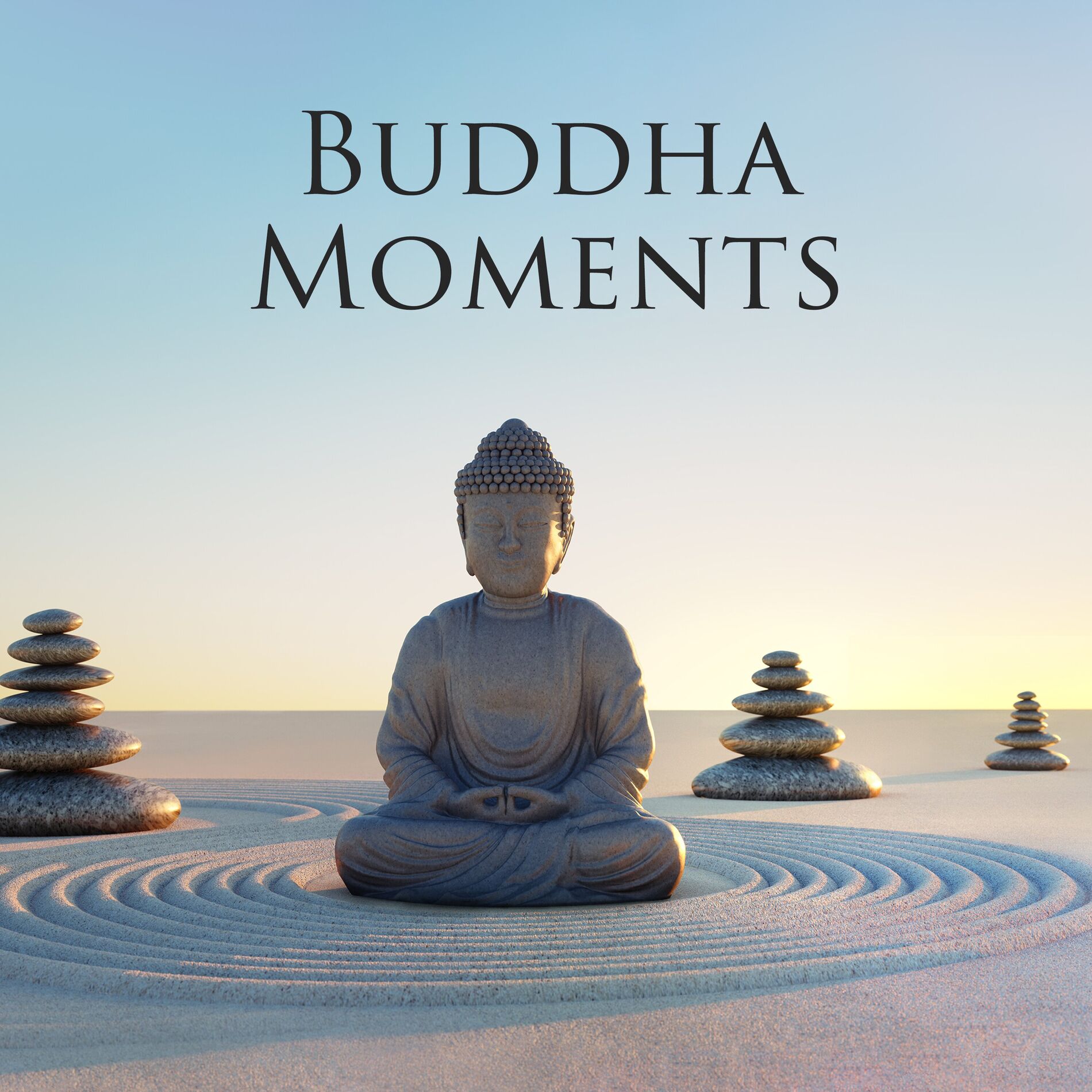 Album cover of Buddha Moments: Calmly Meditating in Buddhist Temple, Equanimity Meditation for Peace of Mind