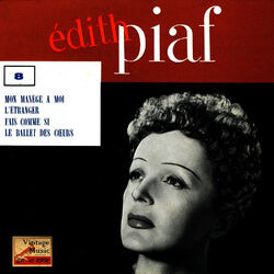 Vintage French Song N&ordm; 51 - EPs Collectors "Mon Man&egrave;ge A Moi"