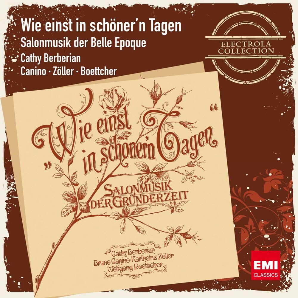 Picture of Wie einst in schöner'n Tagen - Salonmusik der Belle Epoque