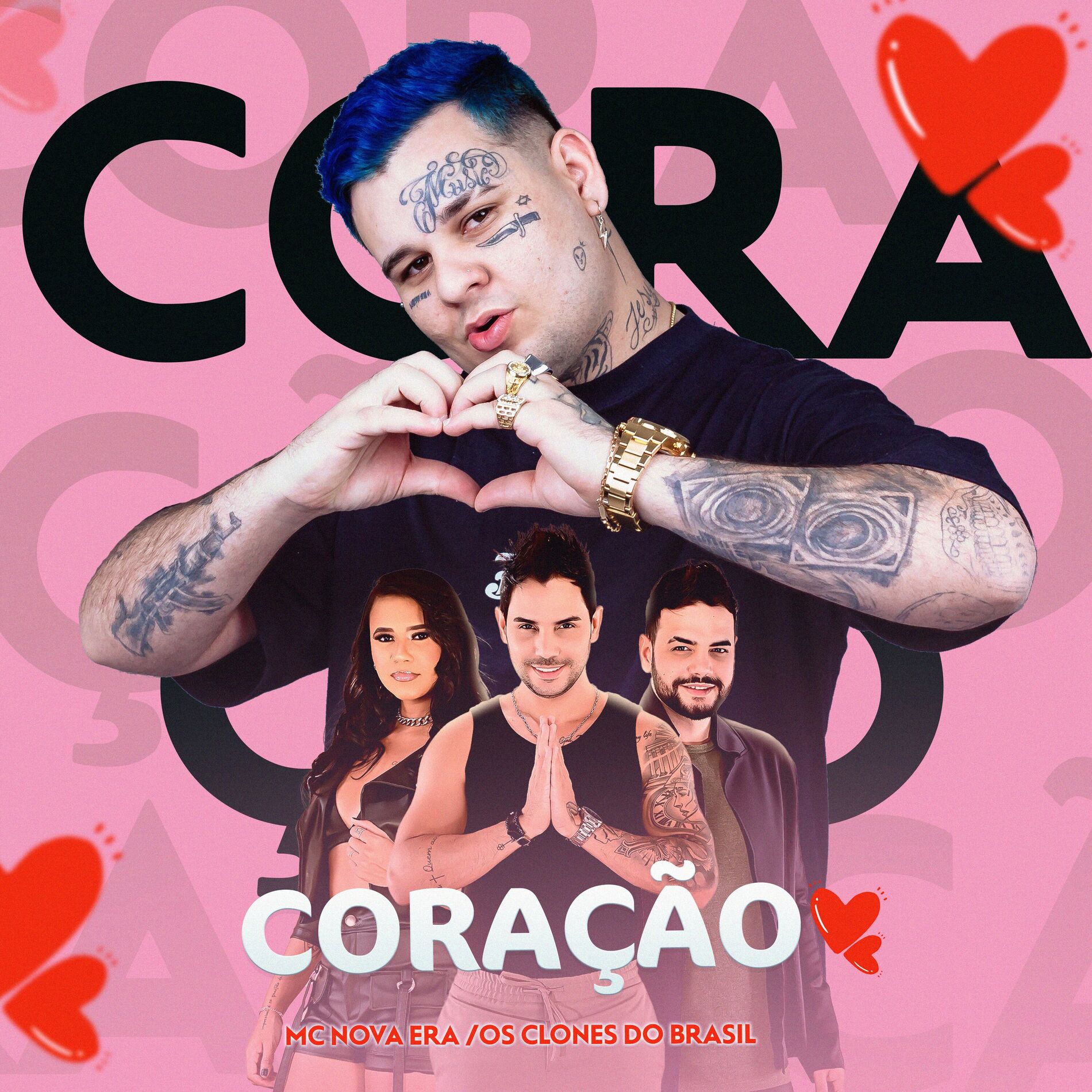 Album cover of Coração (feat. Os Clones do Brasil)