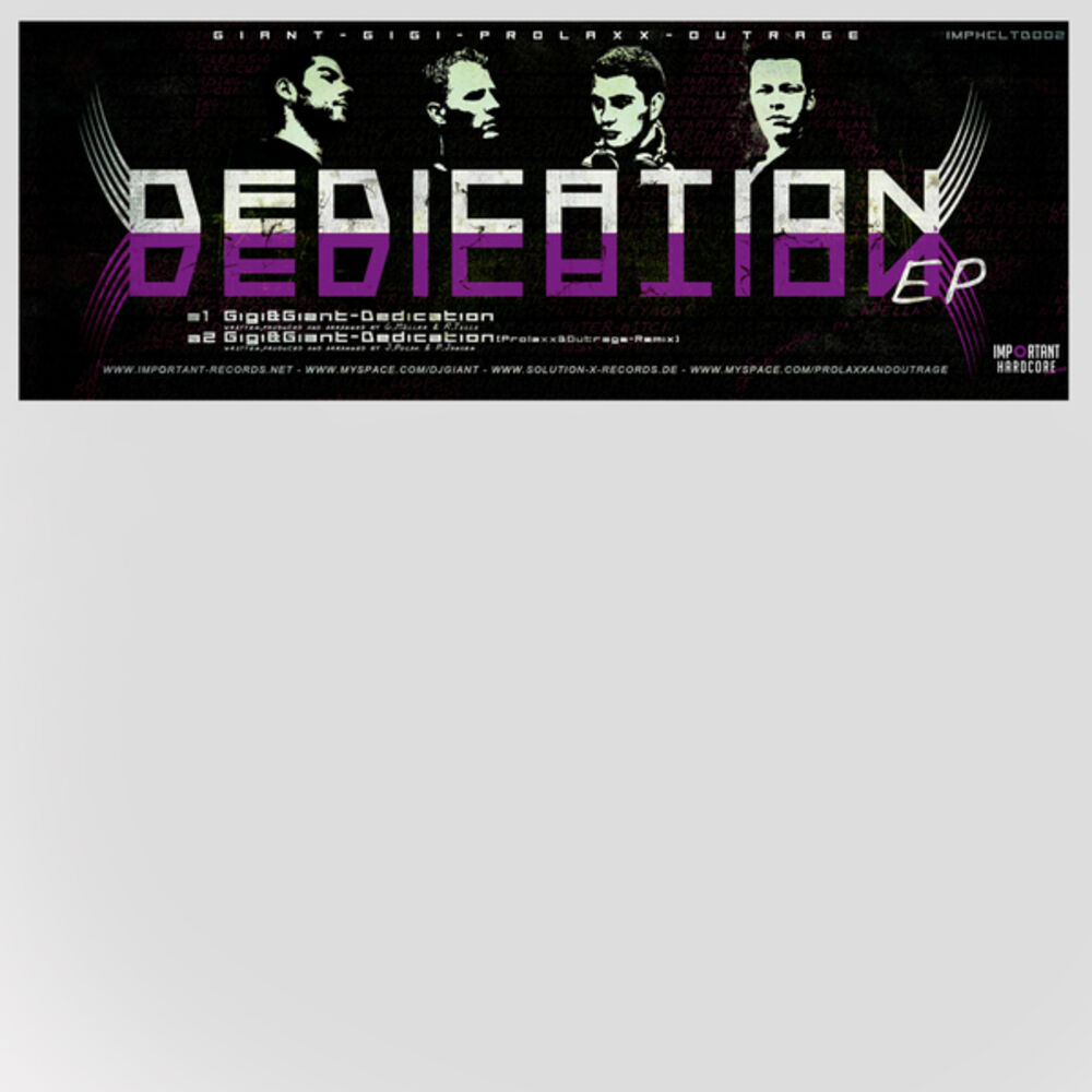 Picture of Dedication