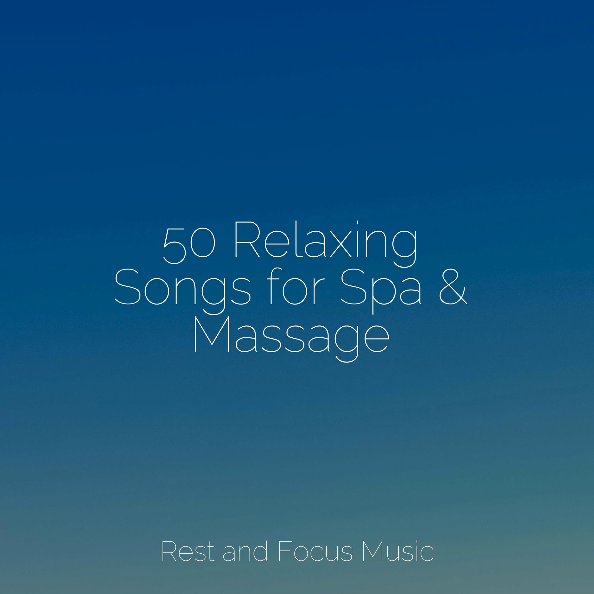 Album cover of 50 Relaxing Songs for Spa & Massage