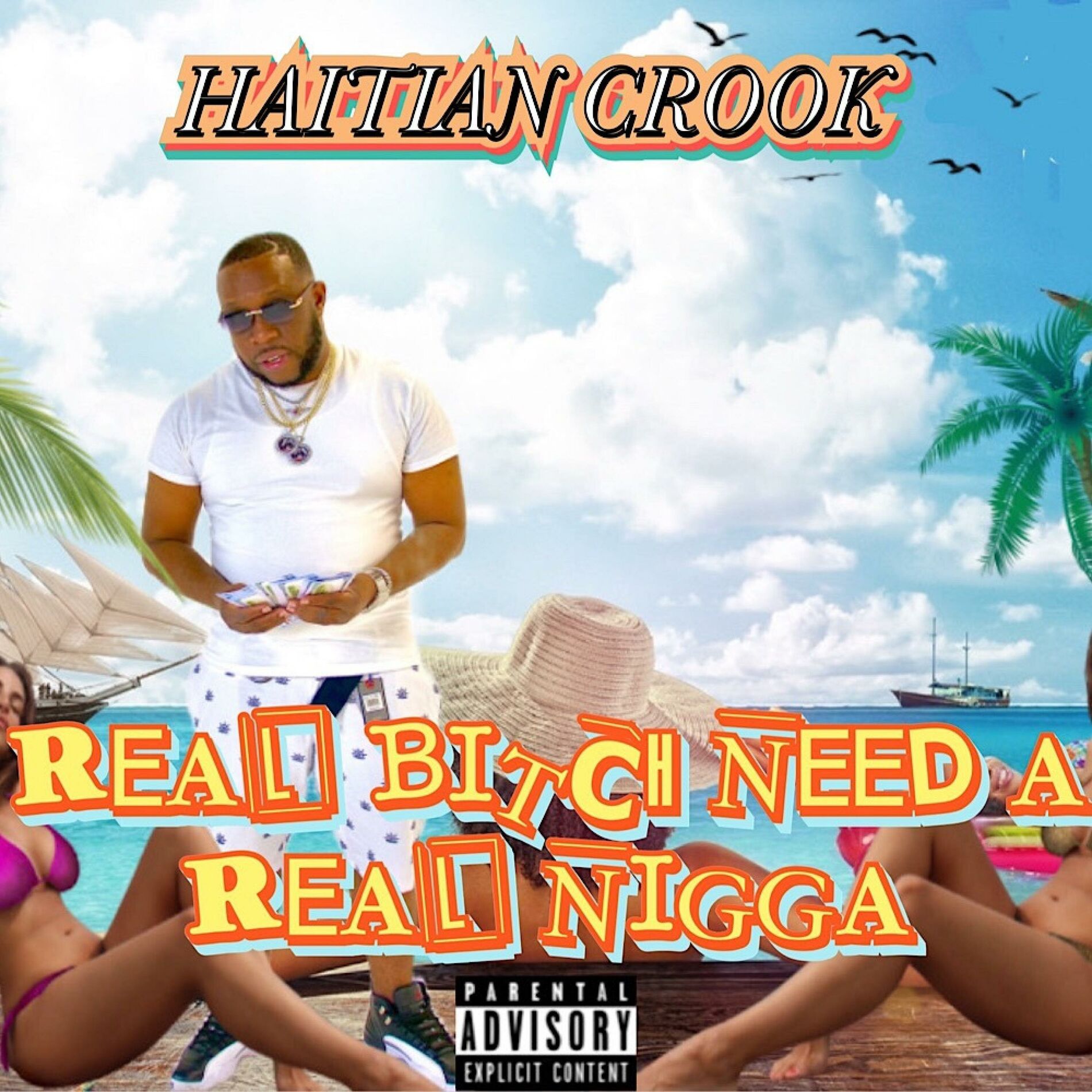 Album cover of A REAL BITCH NEED A REAL NIGGA