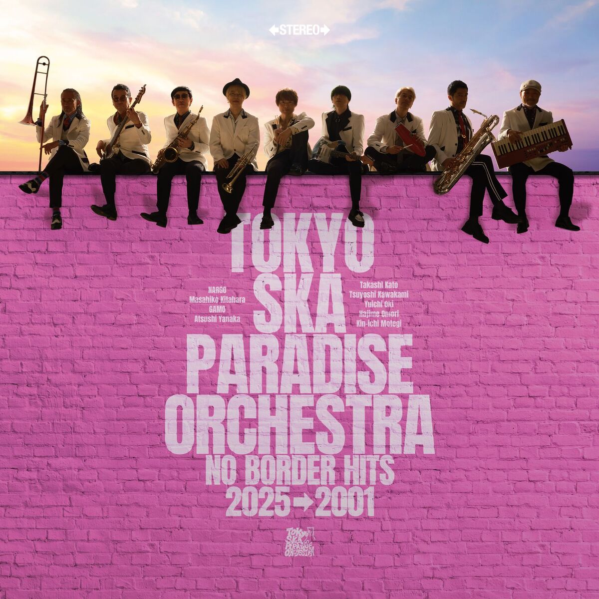 Album cover of NO BORDER HITS 2025→2001 〜The Best of Tokyo Ska Paradise Orchestra