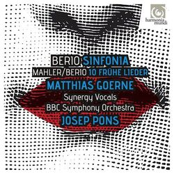 Cover of Berio: Sinfonia: Berio & Mahler: Frühe Lieder