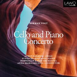 Cover of Herman Vogt: Cello and Piano Concerto