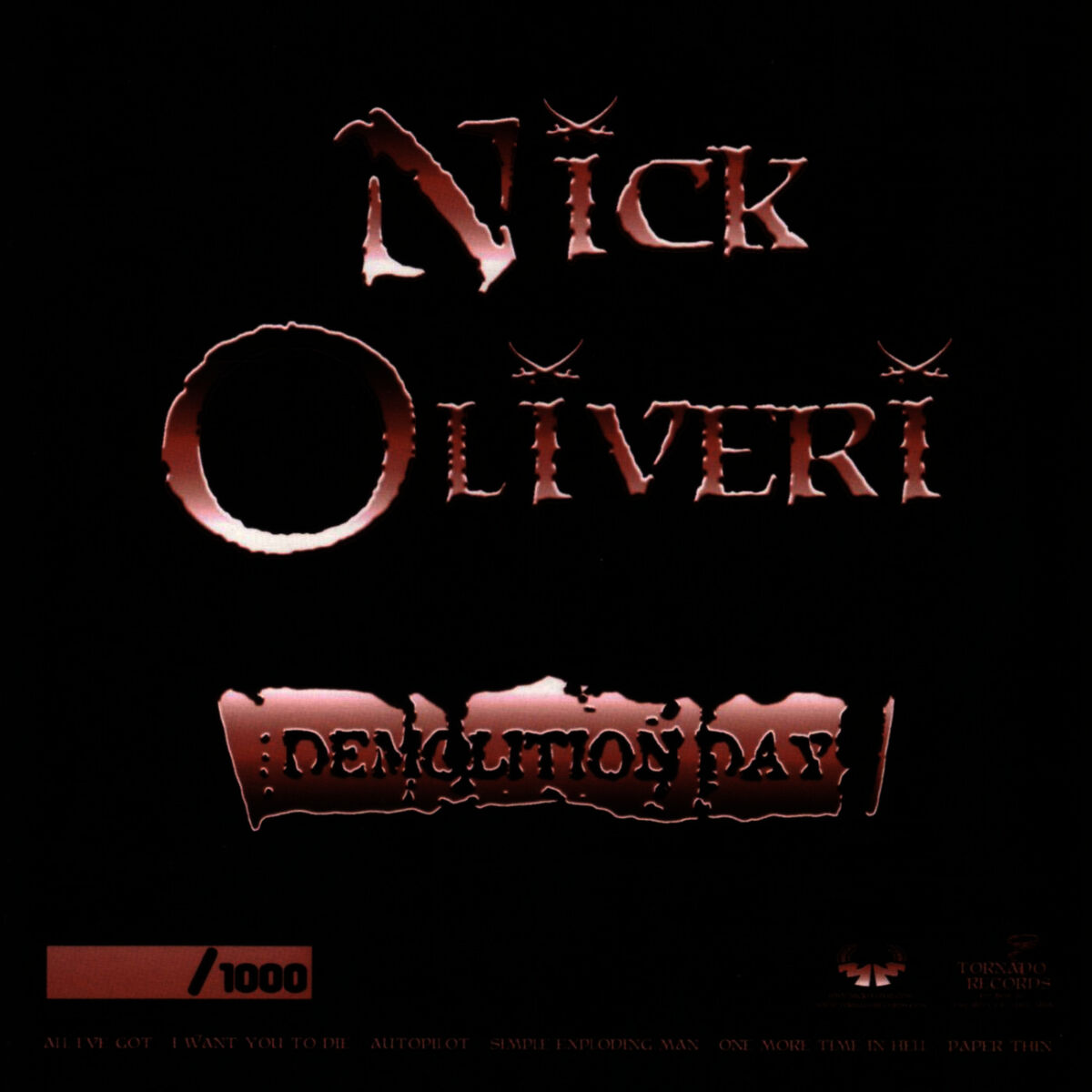 Album cover of Demolition Day