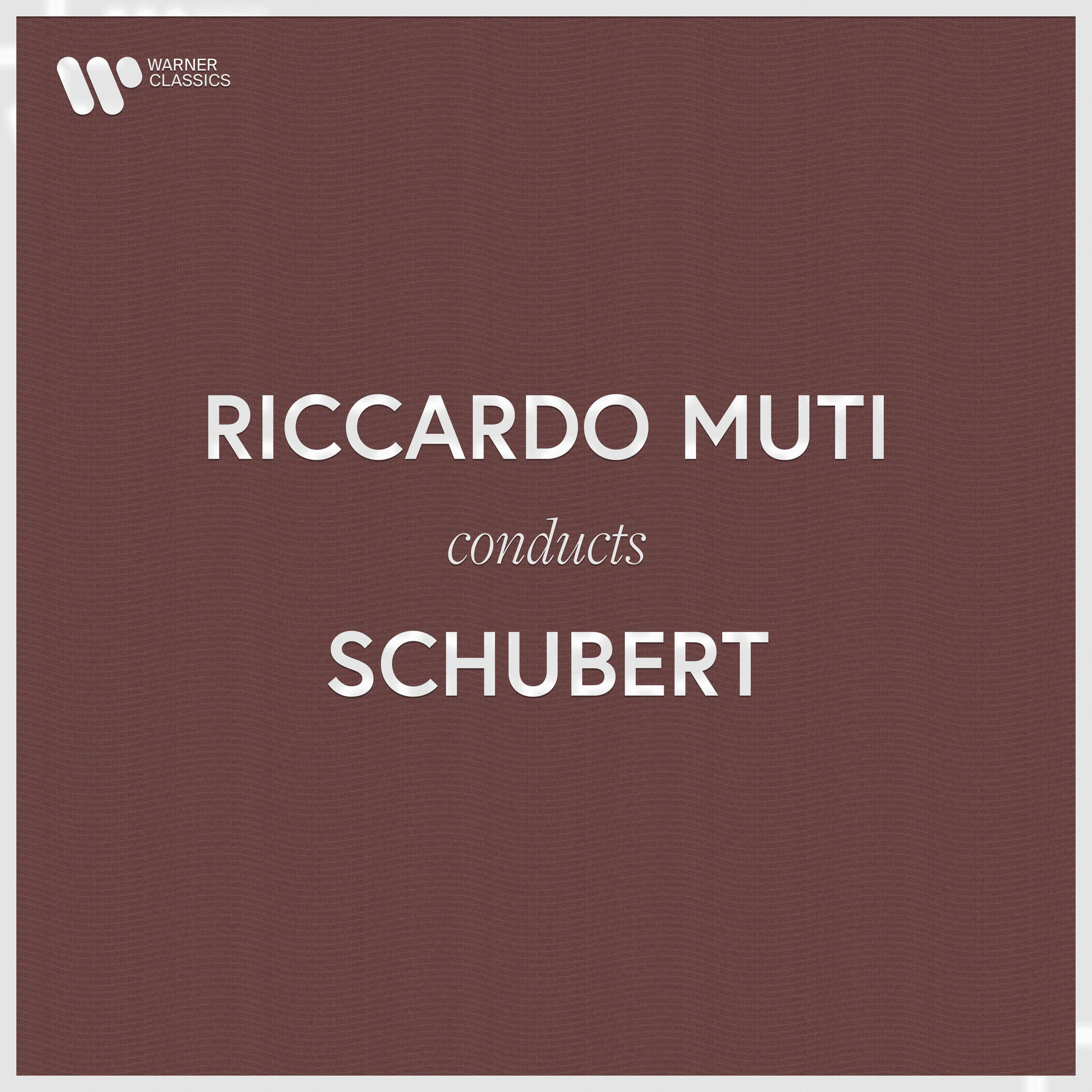 Album cover of Riccardo Muti Conducts Schubert