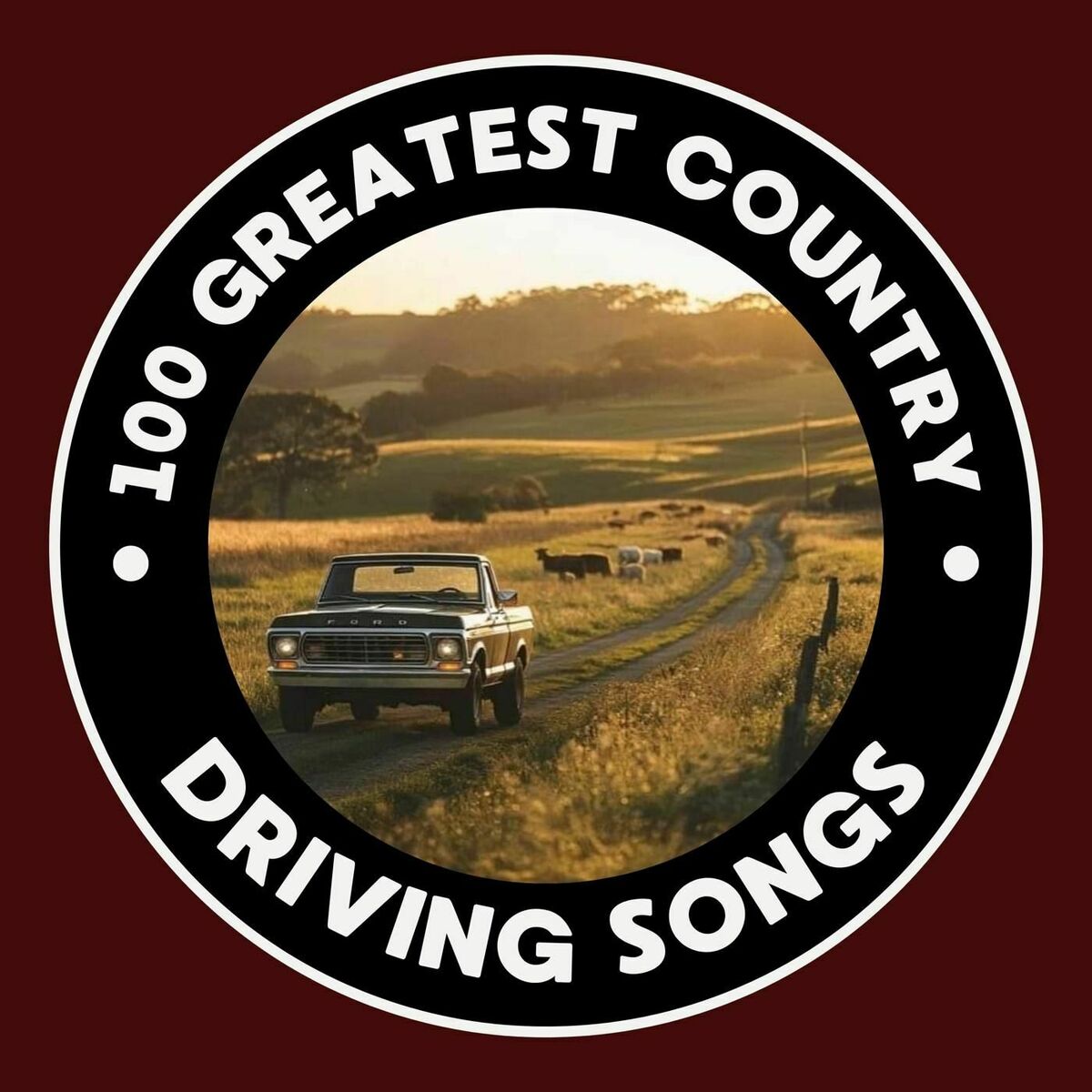 Album cover of 100 Greatest Country Driving Songs