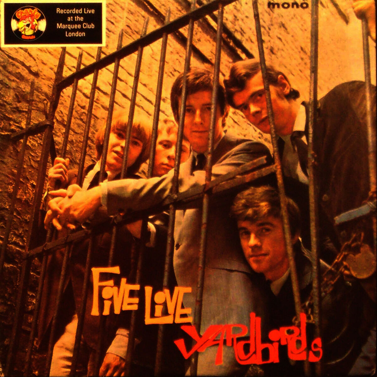 Album cover of Five Live Yardbirds
