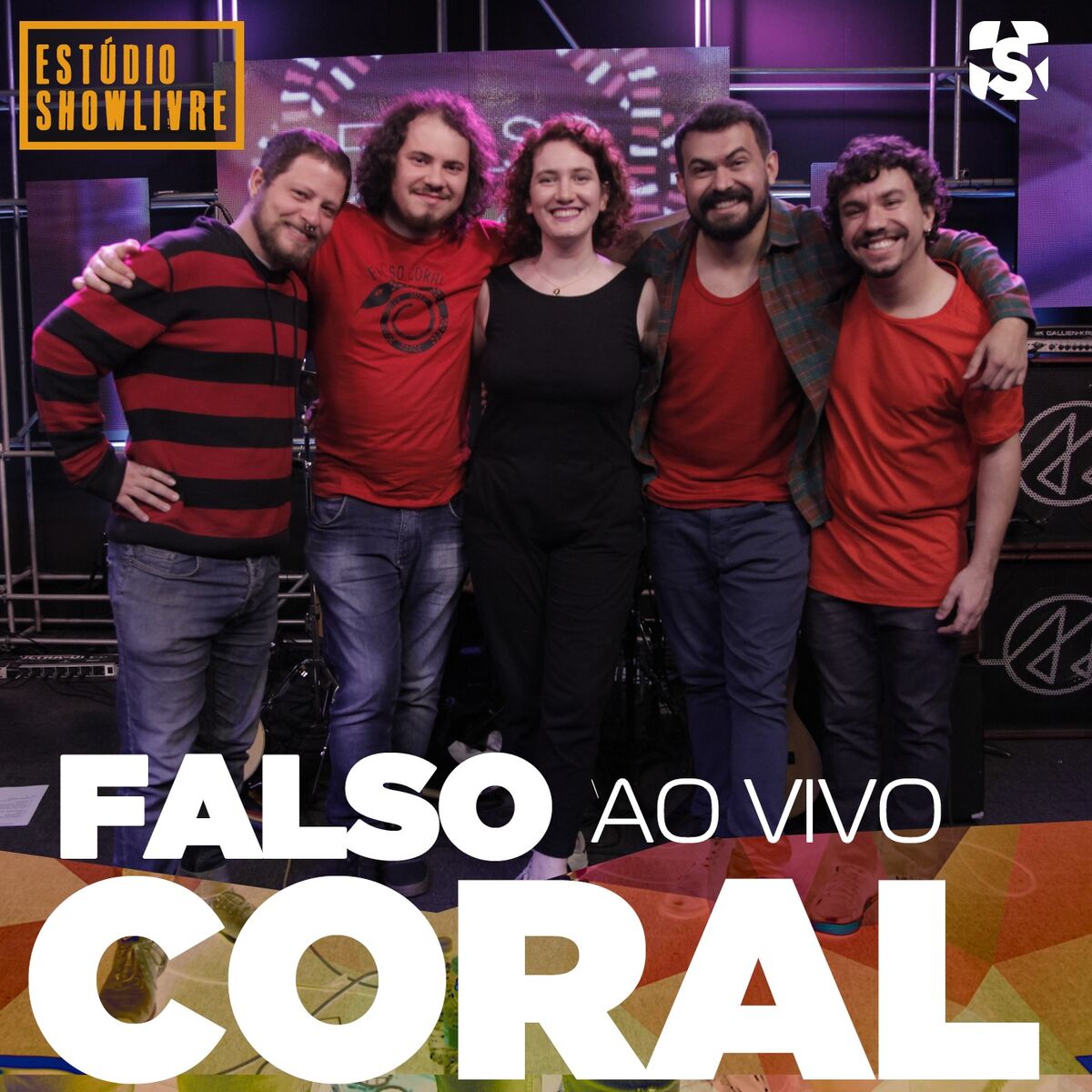 Album cover of Falso Coral no Estúdio Showlivre (Ao Vivo)