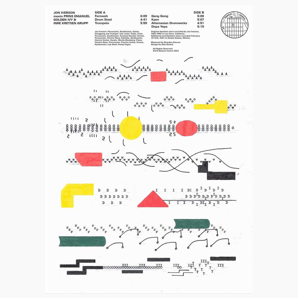 Album cover of Jon Iverson Meets Prins Emanuel, Golden Ivy & Inre Kretsen Grupp