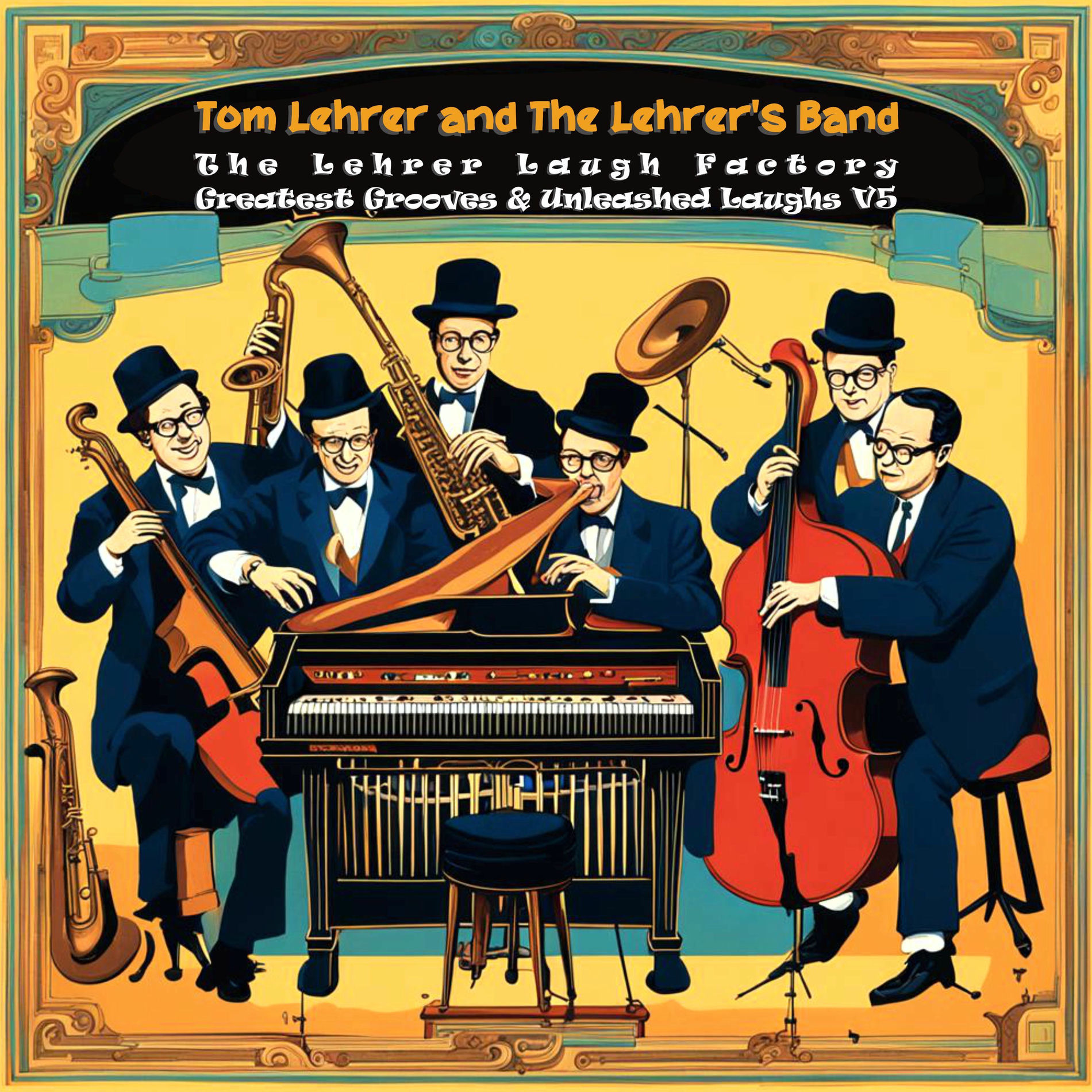 Album cover of The Lehrer Laugh Factory: Greatest Grooves & Unleashed Laughs (V5)