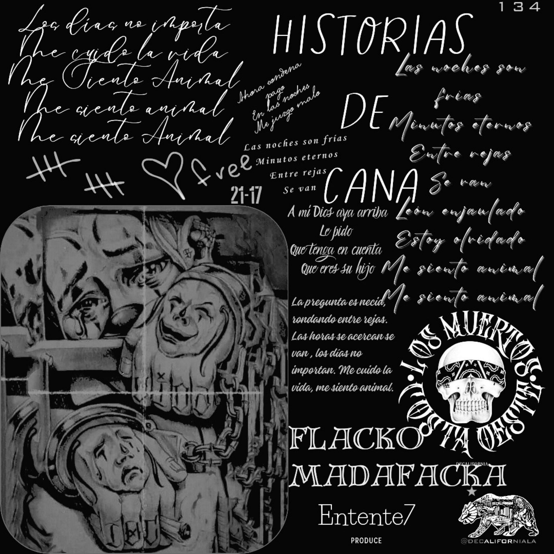 Album cover of Historias de cana (feat. Decalifornia & Entente7)