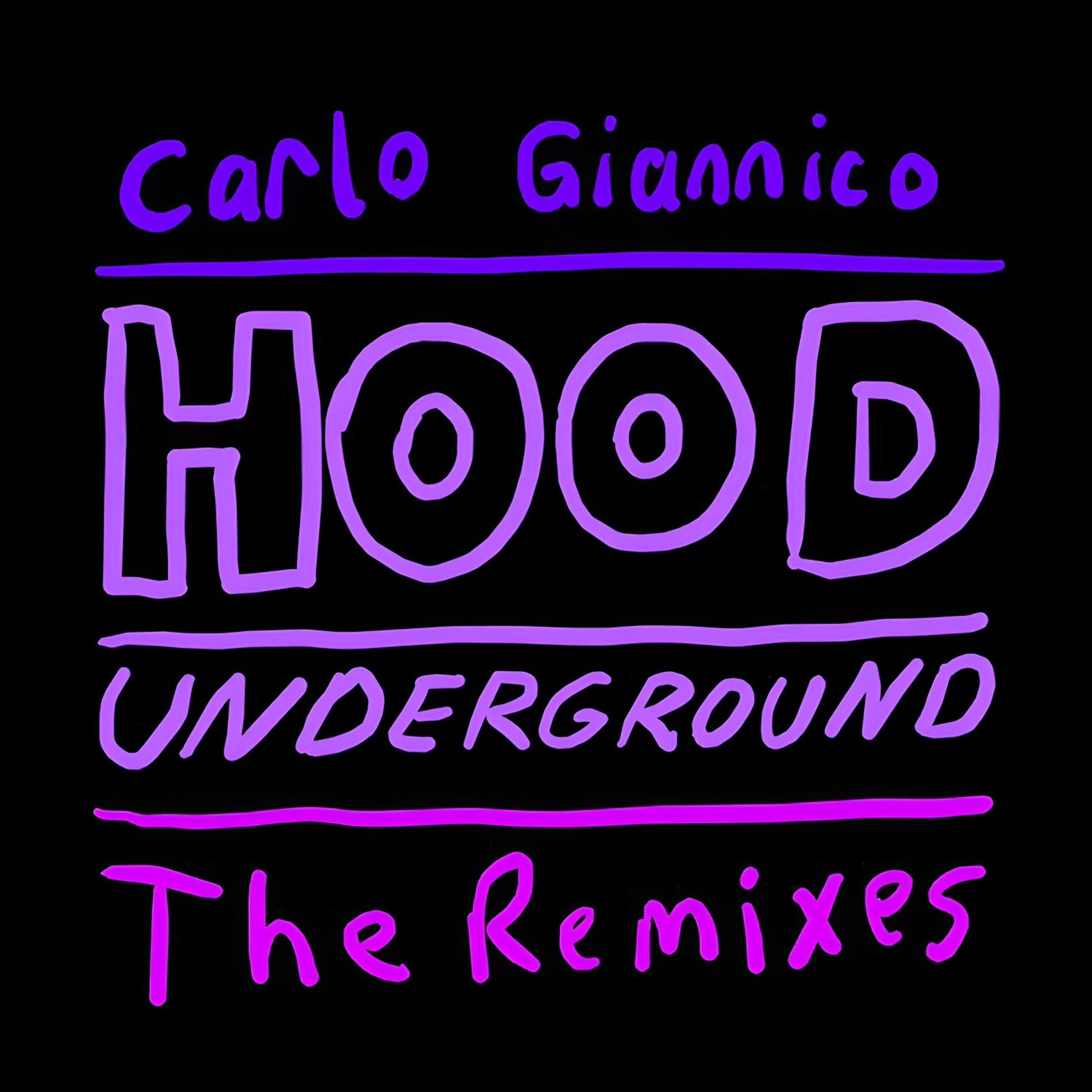 Album cover of Hood / Underground (The Remixes)