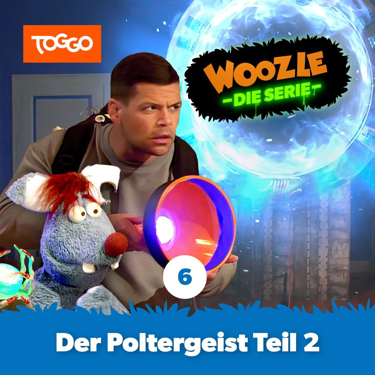 Album cover of Woozle - Die Serie - Das Grusel-Spezial - Folge 06: Der Poltergeist Teil 2 (Das Original-Hörspiel zur TV-Serie)