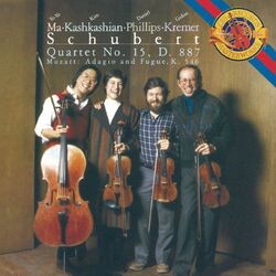 Cover of Mozart: Adagio and Fugue in C Minor; Schubert: String Quartet No.15 (Remastered)