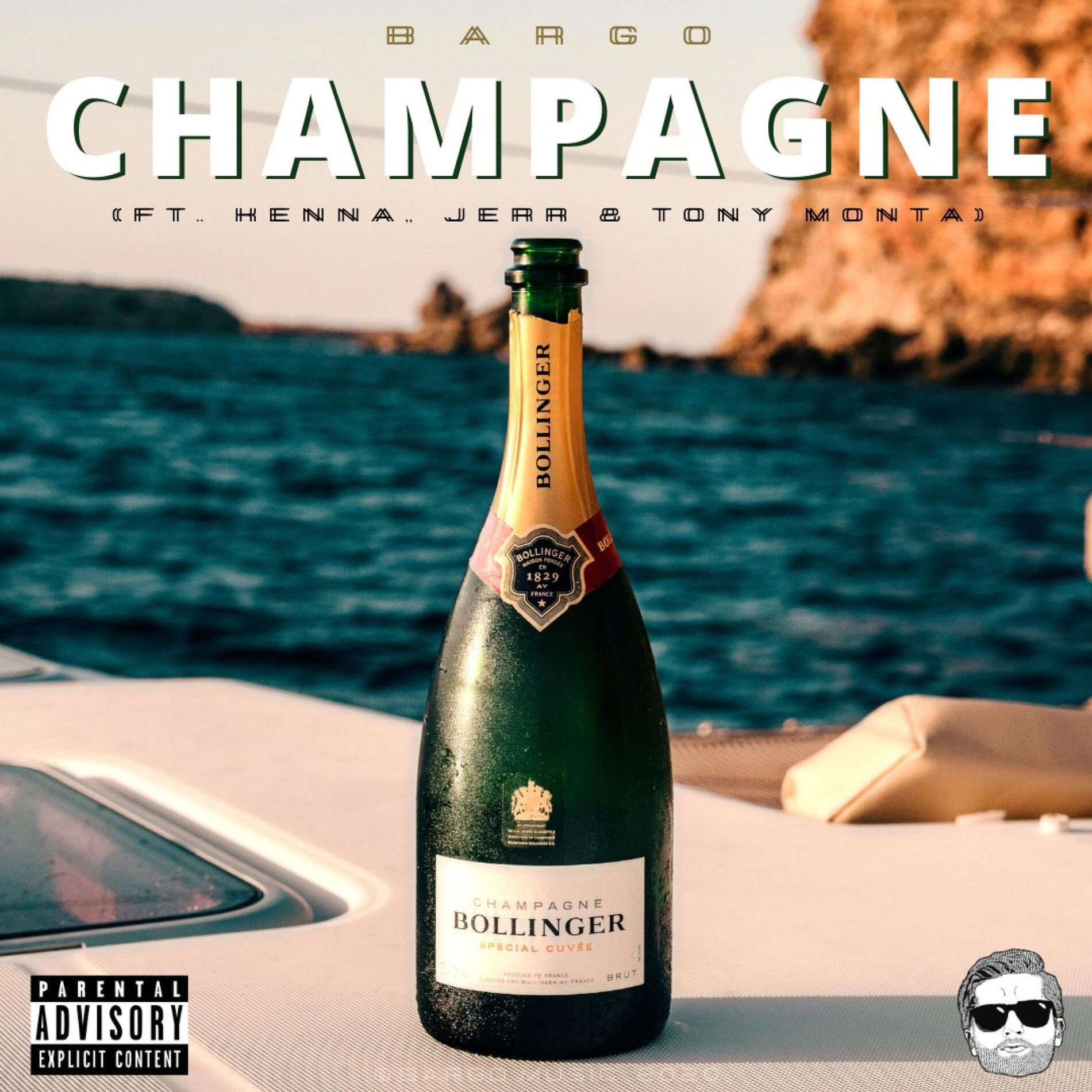 Album cover of Champagne (feat. Kenna, Jerr & Tony Monta)