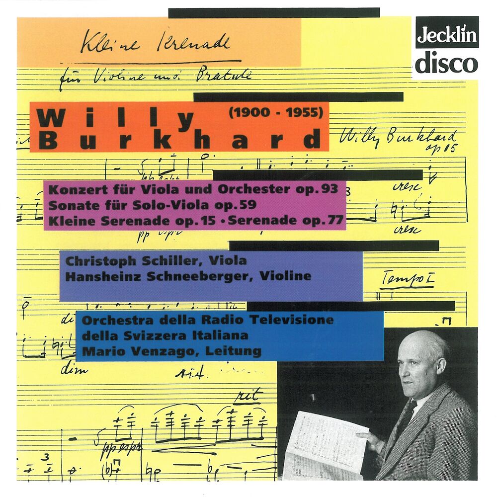 Picture of Willy Burkhard: Viola-Konzert, Op. 93, Sonate für Solo-Viola, Op. 59, Kleine Serenade, Op. 15 & Serenade, Op. 77