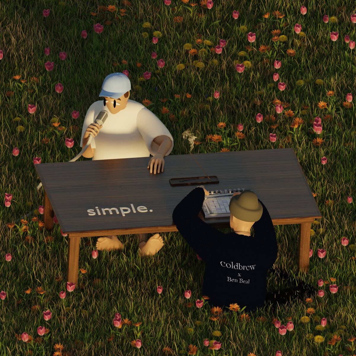 Album cover of simple.