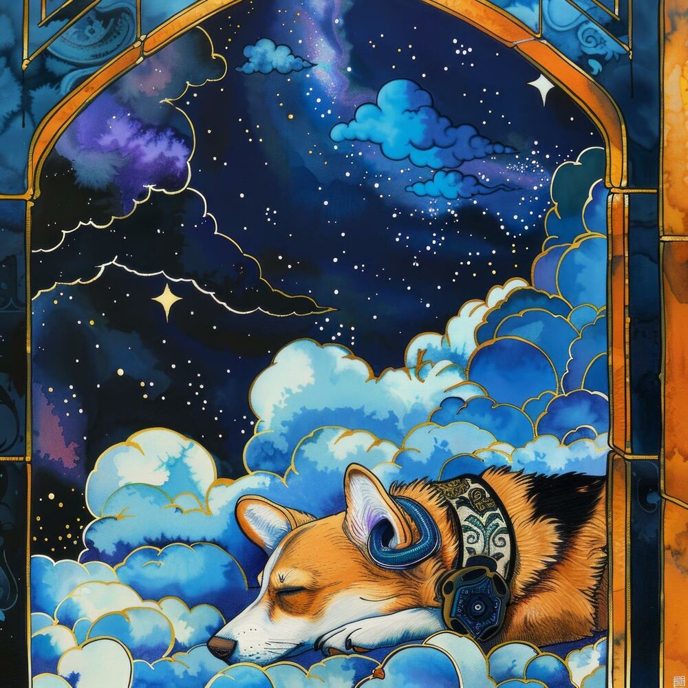 Picture of Paw Haven: Doghouse Oasis Vision