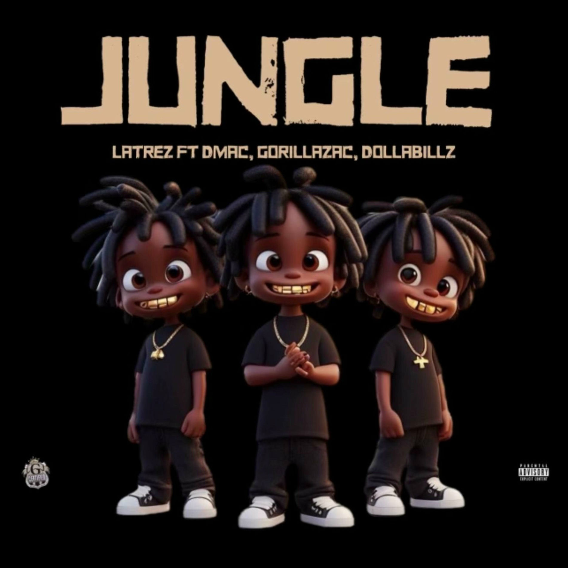 Album cover of Jungle (feat. DMAC, GorillaZac & Dolla Billz)