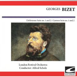 Cover of Georges Bizet - L'Arlesienne Suite no. 1 and 2 - Carmen Suite no. 1 and 2