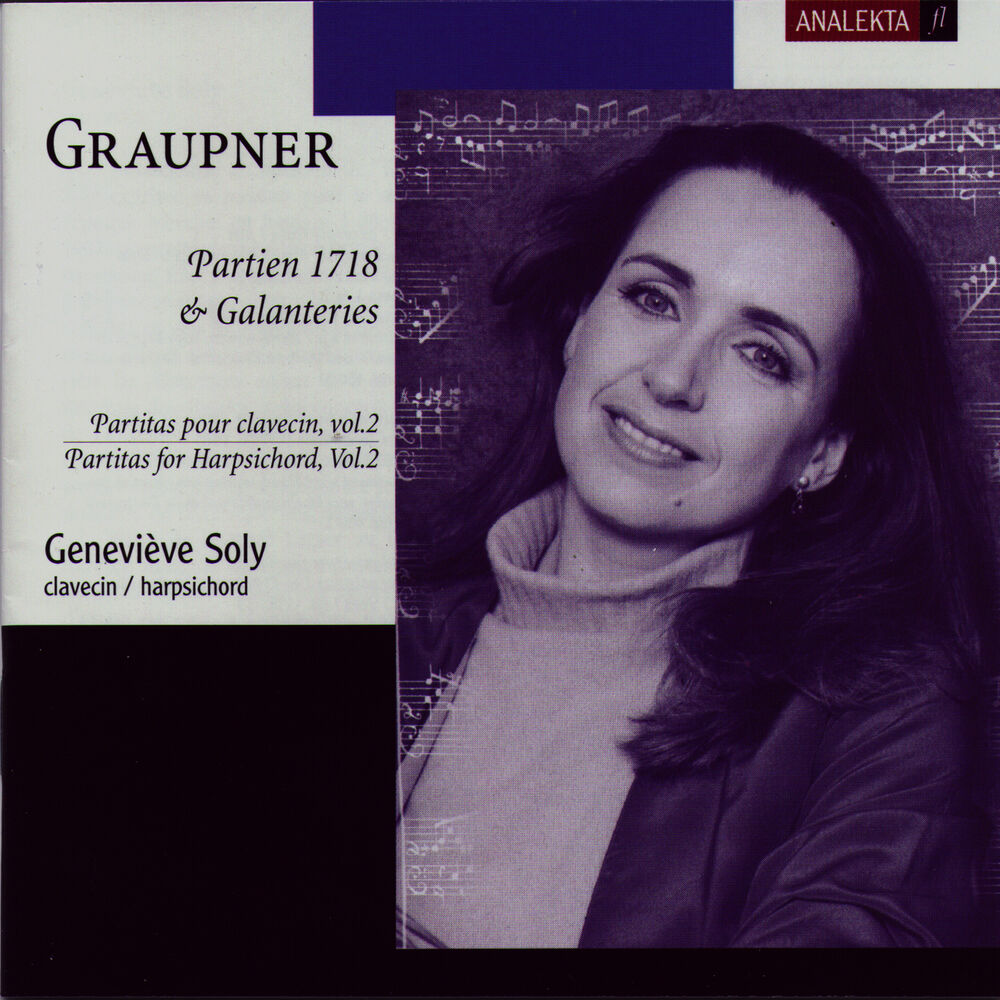Picture of Graupner: Partien 1718 & Galanteries: Partitas for Harpsichord, Vol.2