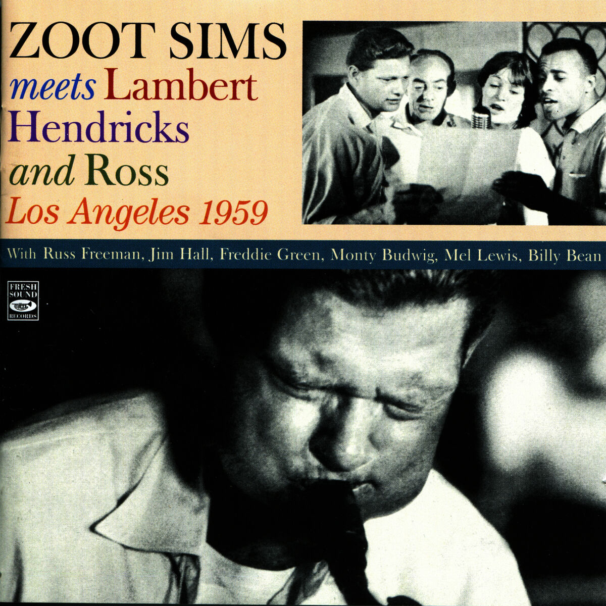 Album cover of Zoot Sims Meets Lambert- Hendricks- Ross 1959