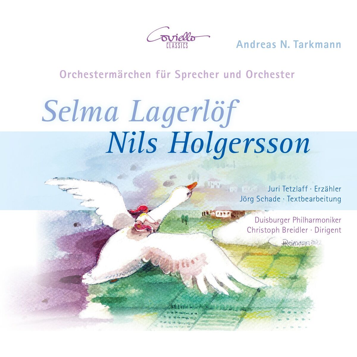 Album cover of Tarkmann: Nils Holgersson (Orchestermärchen für Sprecher und Orchester)