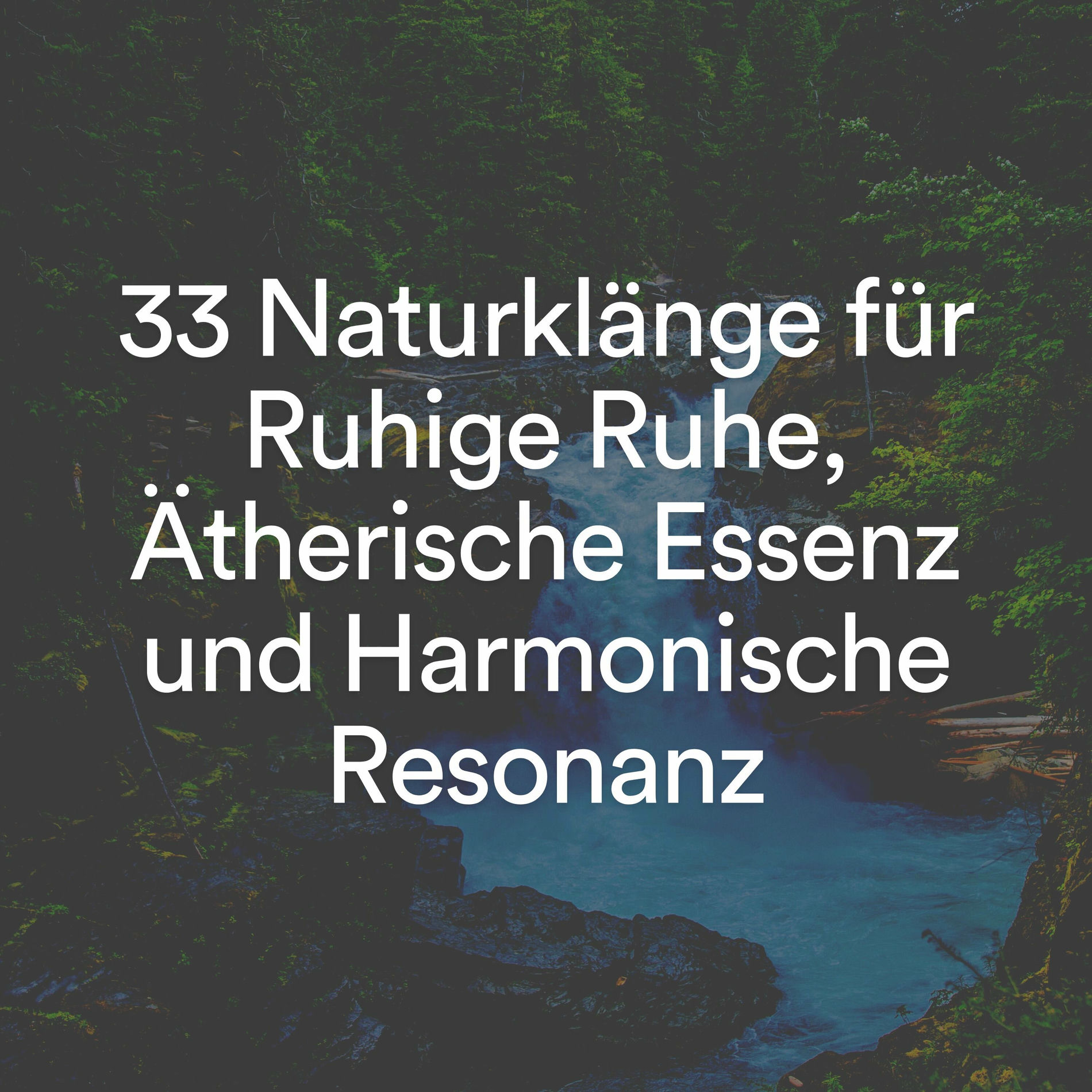 Album cover of 33 Naturklänge für Ruhige Ruhe, Ätherische Essenz und Harmonische Resonanz