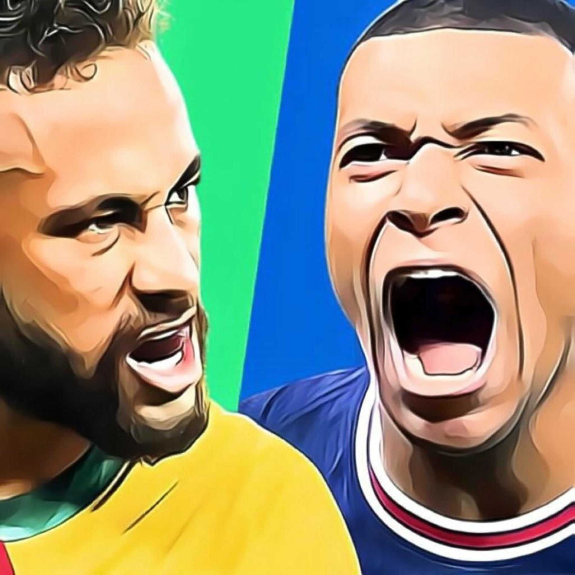 Album cover of Brasil vs França (Batalha de Rap) (feat. FutParódias)
