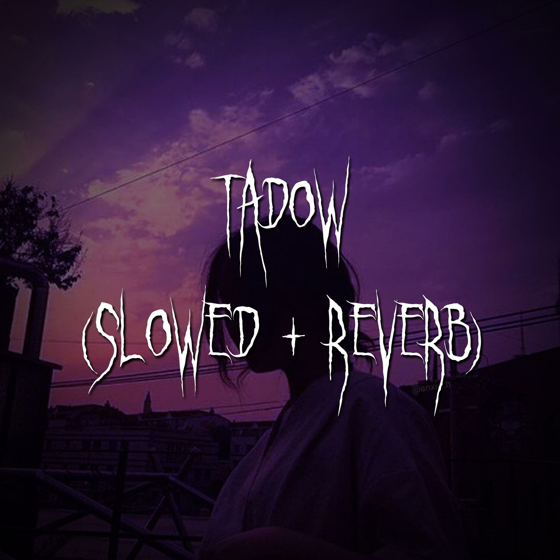 Album cover of tadow (slowed + reverb)