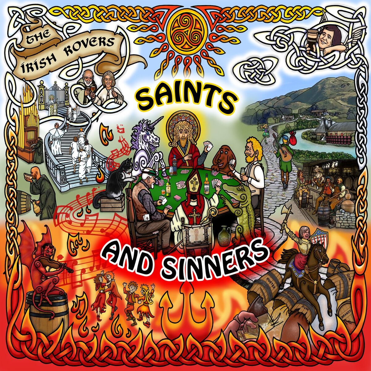 Album cover of Saints and Sinners