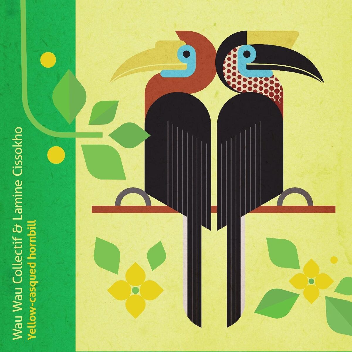 Album cover of Yellow-casqued hornbill