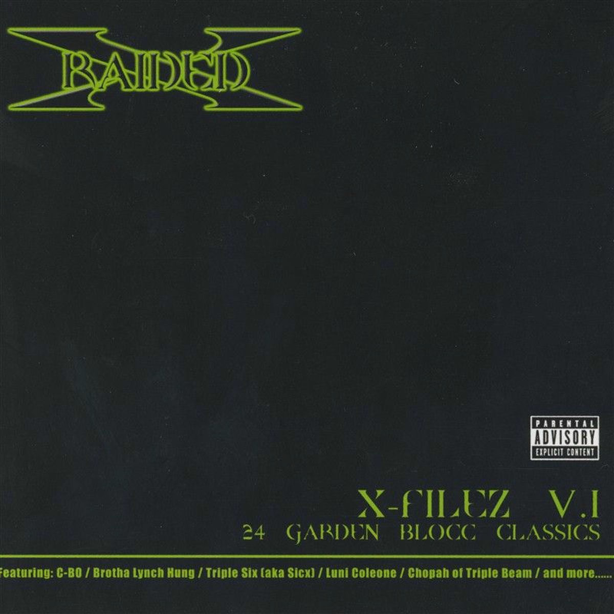 Album cover of X-Filez V.1: 24 Garden Blocc Classics