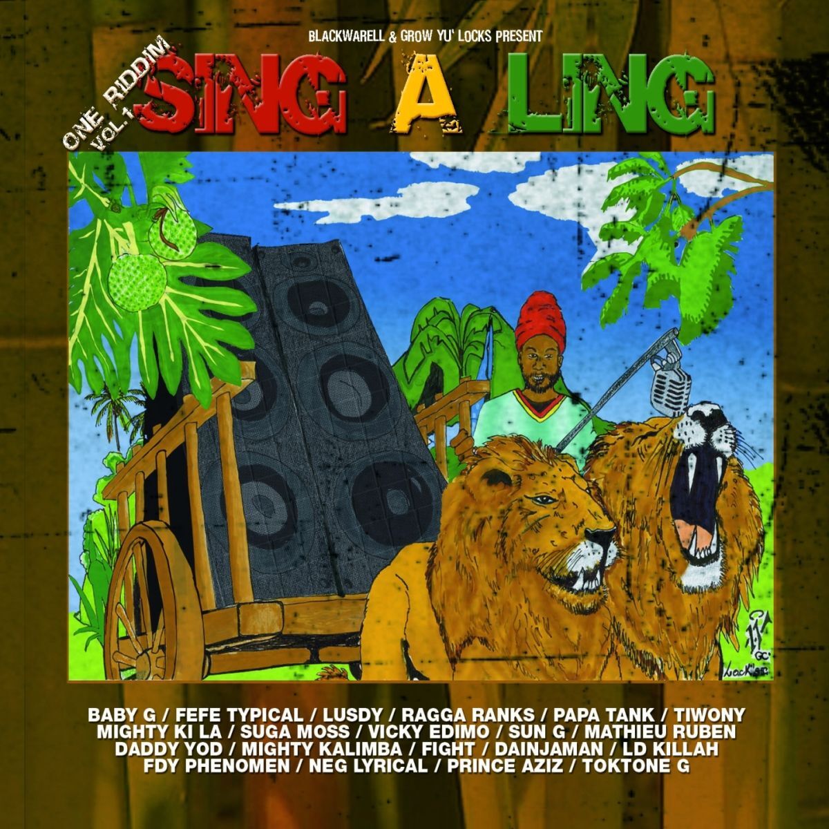 Album cover of Sing a ling riddim