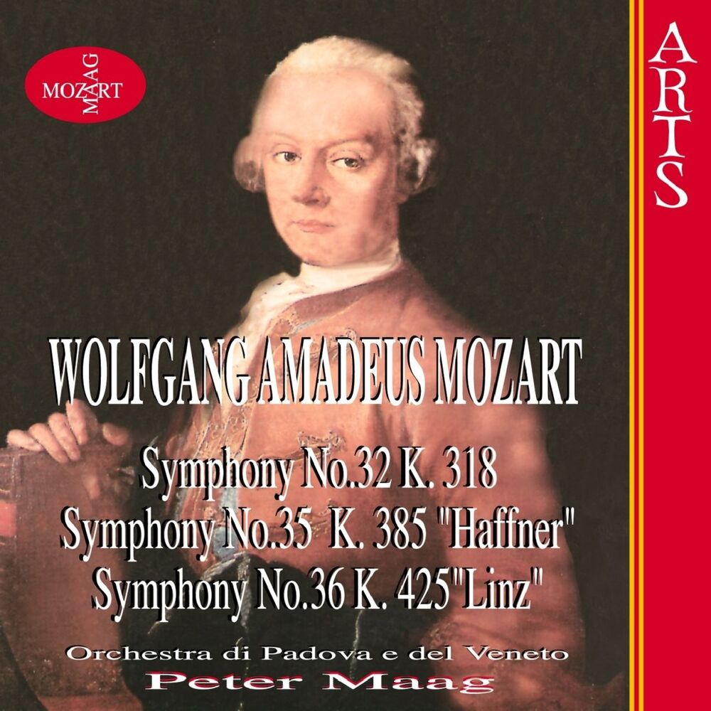 Picture of Mozart: Symphonies No. 32, K. 318, No. 35, K. 385 "Haffner" & No. 36, K. 425 "Linz"